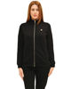 Immagine di KEY UP  - FELPA NERA FULL ZIP DA DONNA