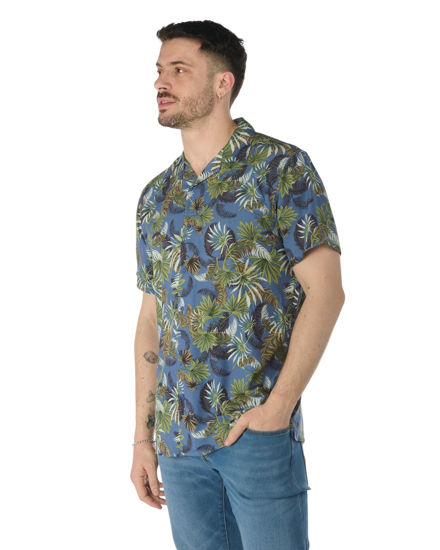 Immagine di CAMICIA MEZZA MANICA COLLO SCIALLATO