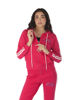 Immagine di DONNA FELPA FULL ZIP CON CAPPUCCIO