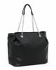 Immagine di LAURA BIAGIOTTI - Borsa shopping nera con borchie loggate