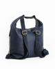 Immagine di LAURA BIAGIOTTI - Borsa/zaino blu con lucchetto frontale