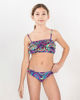 Immagine di BIKINI FASCIA FLOWERS JR GIRL PURPLE