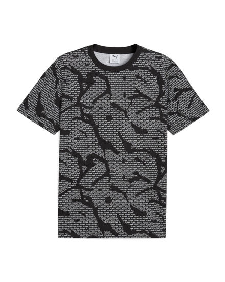 Immagine di T-SHIRT MM ESS LOGO LAB AOP TEE BLACK
