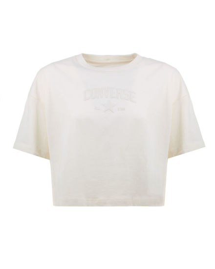 Immagine di T-SHIRT MM RETRO SPORT BOXY TEE EGRET
