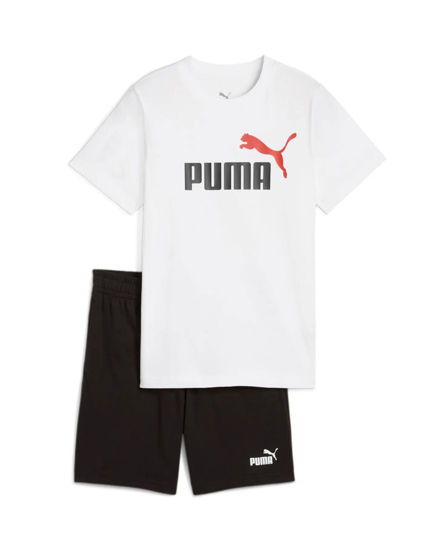 Immagine di SET SHORT+T-SH.MM ESS 2 COLOR NO.1 WH-BK