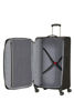Immagine di AMERICAN TOURISTER - TROLLEY NERO IN TESSUTO ESPANDIBILE CON COMBINAZIONE TSA