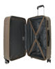 Immagine di AMERICAN TOURISTER - TROLLEY MARRONE IN ABS 4 RUOTE CON COMBINAZIONE TSA