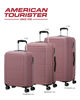 Immagine di AMERICAN TOURISTER - TROLLEY ROSA IN ABS 4 RUOTE CON COMBINAZIONE TSA