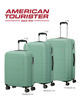 Immagine di AMERICAN TOURISTER - TROLLEY VERDE IN ABS 4 RUOTE CON COMBINAZIONE TSA