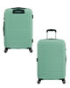 Immagine di AMERICAN TOURISTER - TROLLEY VERDE IN ABS 4 RUOTE CON COMBINAZIONE TSA