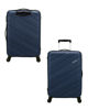 Immagine di AMERICAN TOURISTER - TROLLEY BLU IN ABS 4 RUOTE CON COMBINAZIONE TSA