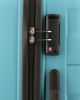 Immagine di AMERICAN TOURISTER - TROLLEY AZZURRO IN ABS 4 RUOTE CON COMBINAZIONE TSA
