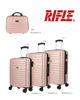 Immagine di RIFLE - TROLLEY ROSE GOLD IN ABS 4 RUOTE