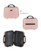 Immagine di RIFLE - TROLLEY ROSE GOLD IN ABS 4 RUOTE