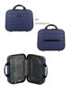 Immagine di RIFLE - TROLLEY BLU IN ABS 4 RUOTE