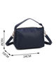 Immagine di ENRICO COVERI - Minibag blu con un manico e tracolla removibile