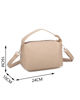 Immagine di ENRICO COVERI - Minibag taupe con un manico e tracolla removibile