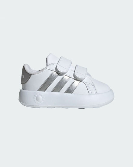Immagine di ADIDAS - SCARPA GRAND COURT 2.0 INFANT BIANCA-SILVER