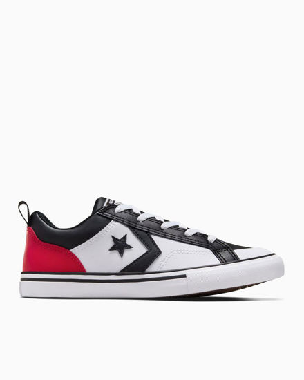 Immagine di CONVERSE - SCARPA PRO BLAZE OX RAGAZZI NERO-ROSSA-BIANCA A10740C