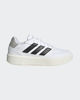Immagine di ADIDAS - SCARPA COURTBLOCK BOLD BIANCA CON BANDE NERE JI2202