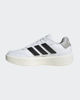 Immagine di ADIDAS - SCARPA COURTBLOCK BOLD BIANCA CON BANDE NERE JI2202
