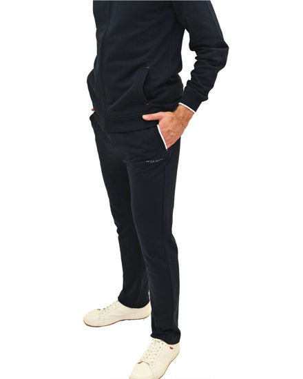 Immagine di KEY UP - PANTALONE FELPA BLU DA UOMO FONDO DRITTO