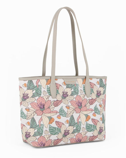 Immagine di BORSA SHOPPING 2MAN.C/FIORI COLORATI