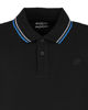 Immagine di POLO MM C/RIGHINO CLASSICA BLACK-GREY