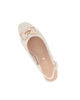Immagine di MY JEWELS - Décolleté slingback avorio intrecciata con morsetto, tacco 5CM
