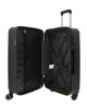 Immagine di FIAT 500 - TROLLEY NERO  IN ABS 4 RUOTE CON COMBINAZIONE TSA
