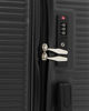 Immagine di FIAT 500 - TROLLEY NERO  IN ABS 4 RUOTE CON COMBINAZIONE TSA