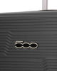 Immagine di FIAT 500 - TROLLEY NERO  IN ABS 4 RUOTE CON COMBINAZIONE TSA