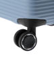 Immagine di FIAT 500 - TROLLEY CELESTE  IN ABS 4 RUOTE CON COMBINAZIONE TSA