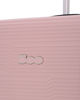 Immagine di FIAT 500 - TROLLEY ROSA IN ABS 4 RUOTE CON COMBINAZIONE TSA