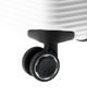 Immagine di FIAT 500 - TROLLEY BIANCO  IN ABS 4 RUOTE CON COMBINAZIONE TSA