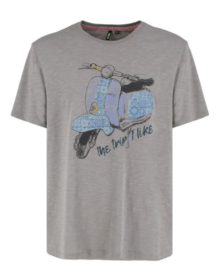 Immagine di TSHIRT MANICA CORTA STAMAPA VESPA