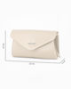 Immagine di POCHETTE PU C/PATTA A PUNTA+LETTERING