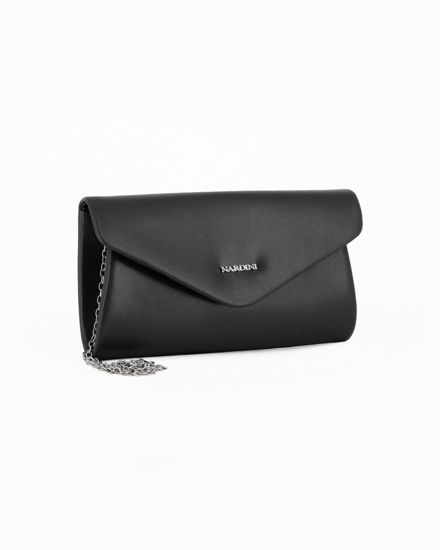 Immagine di POCHETTE PU C/PATTA A PUNTA+LETTERING