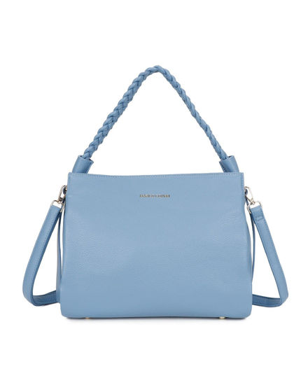 Immagine di BORSA ECOPELLE C/TRACOLLA TRECCIA