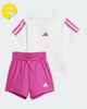 Immagine di SET SHORT+T-SH.MM T-SET 160 WHITE-FUXIA