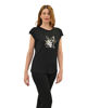 Immagine di T-SHIRT MM FLOWERS BLACK