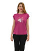 Immagine di T-SHIRT MM FLOWERS PURPLE