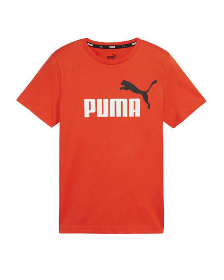Immagine di T-SHIRT MM ESS+ 2 COL LOGO TEE ORANGE