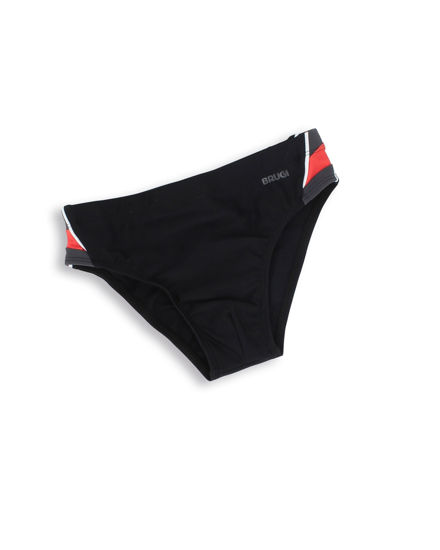 Immagine di COSTUME SLIP MARE C/BANDINA JR BOY BLACK