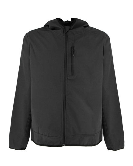 Immagine di GIUBBINO C/CAPP.SOFTSHELL TEADEO NERO