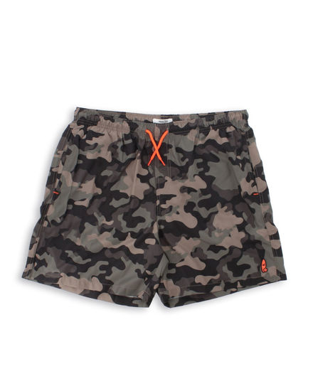 Immagine di BOXER MARE VERDE CAMOUFLAGE AOP