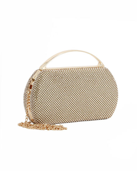 Immagine di CLUTCH 1MANICO TUTTA STRASS
