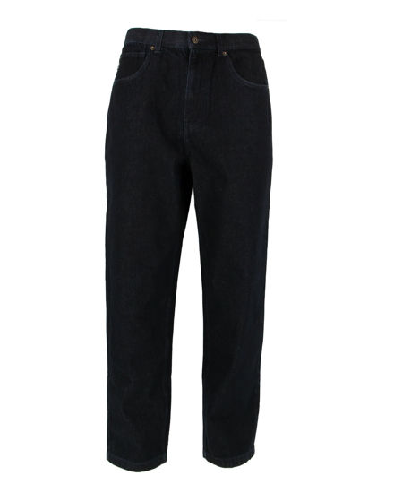 Immagine di JEANS OPEN HEM BAGGY INDIGO DENIM