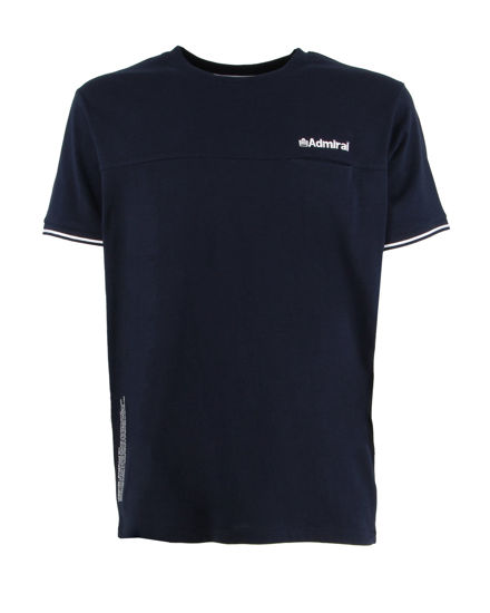 Immagine di T-SHIRT MM TASCHINO A FILO NAVY