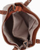 Immagine di DIVAS - Borsa shopping taupe tre scomparti VERA PELLE - MADE IN ITALY